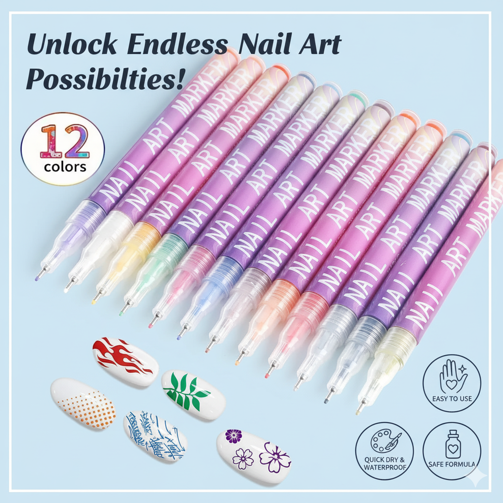 Wilsonyx NailArtStroke™ 12 Premium colours