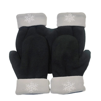 Winter Couple Gloves Polar Fleece Lovers Winter Thicken Warm Glove Christmas Gift Romantic Couples Mittens Provide Warmth