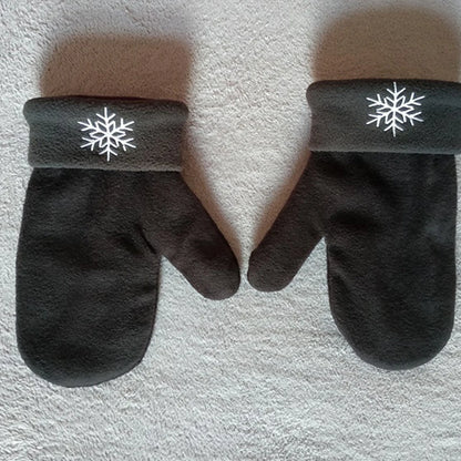 Winter Couple Gloves Polar Fleece Lovers Winter Thicken Warm Glove Christmas Gift Romantic Couples Mittens Provide Warmth